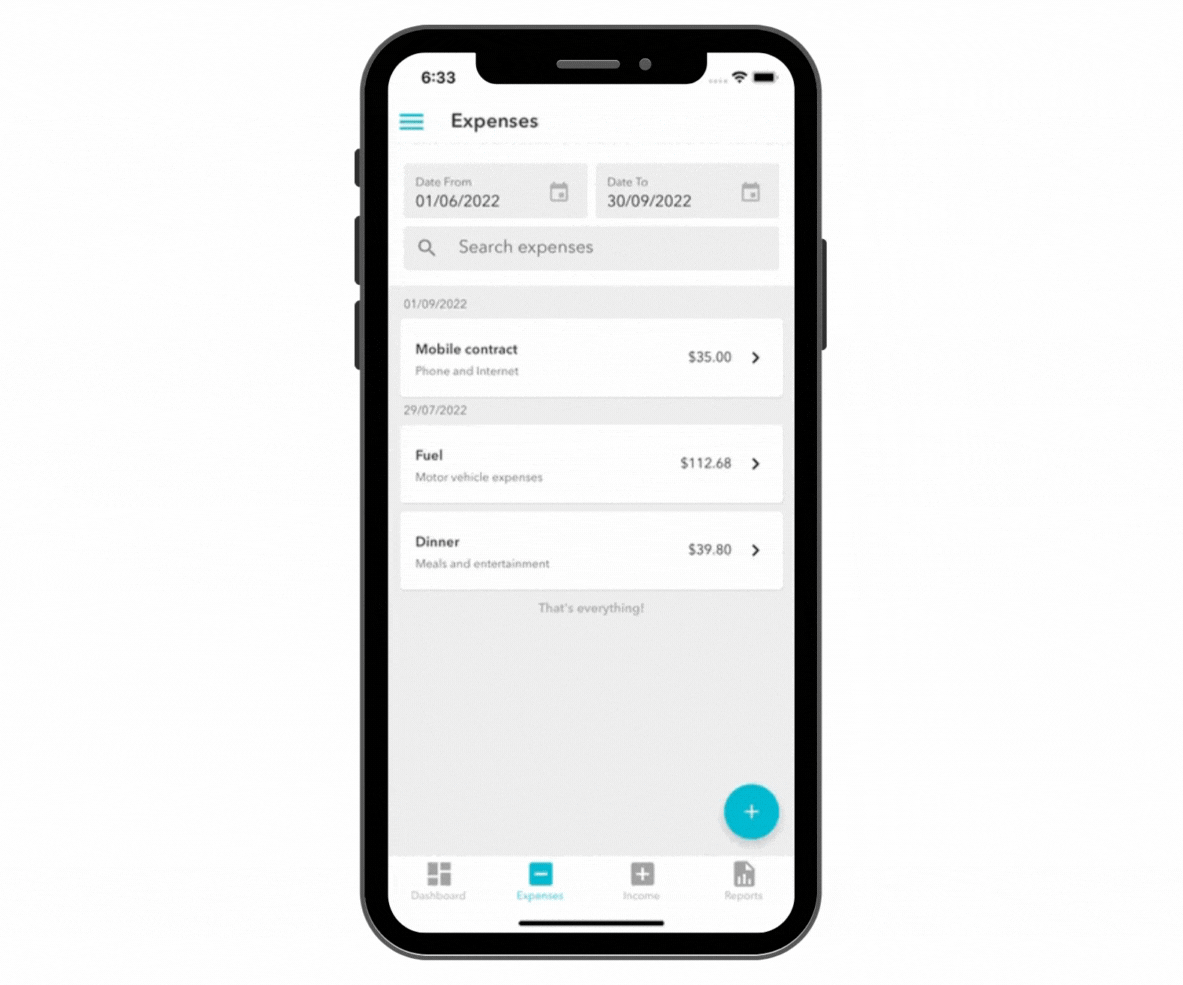 EXP - Create Expense - iPhone EXP - Create Expense - iPhone